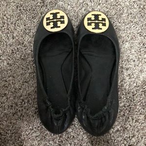 Tory Burch Shoes - Black Reva Tory Burch Flats Tory Burch Shoes - Black Reva Tory Burch Flats